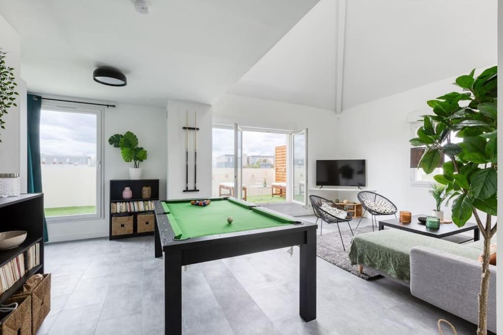 Premium Flat 6 People With Billard And Terrace Stade De France Saint-Denis  Ngoại thất bức ảnh