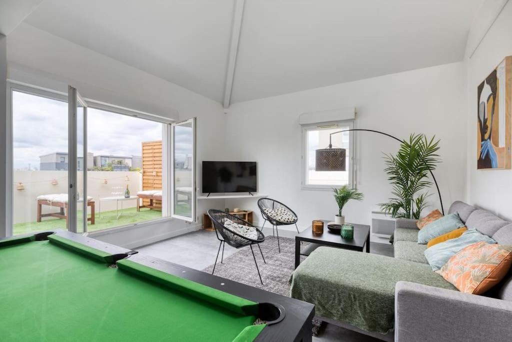 Premium Flat 6 People With Billard And Terrace Stade De France Saint-Denis  Ngoại thất bức ảnh
